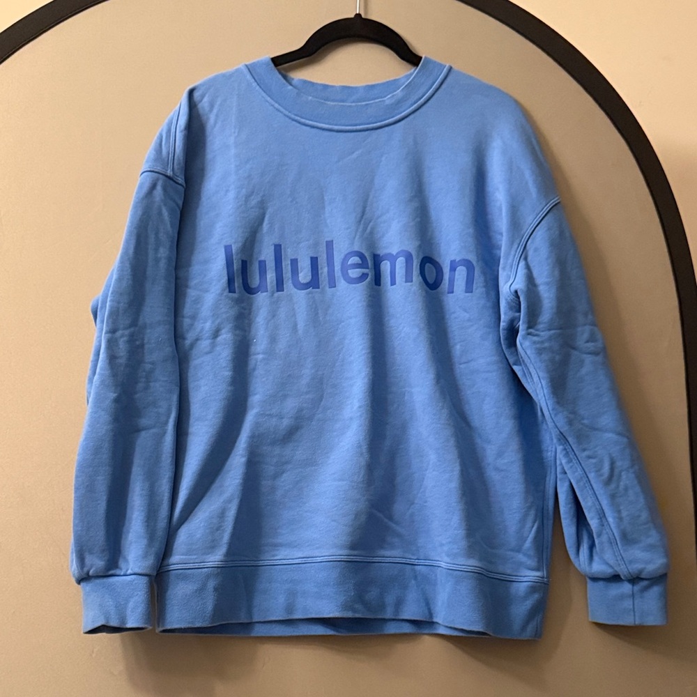 lululemon athletica Blue Sweatshirt